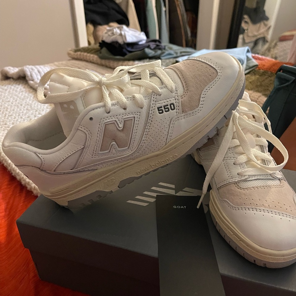 New Balance 550 White Sneakers